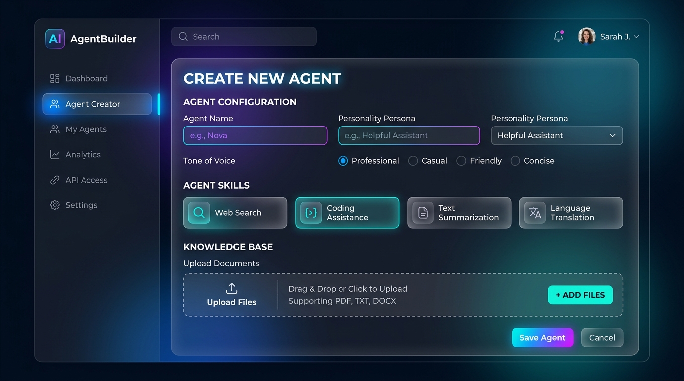 Agent Creator UI